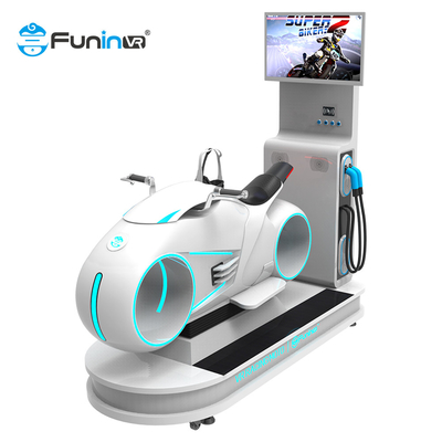 Immersive VR Racing Moto Simulator HD Screen Motion Control voor extreme indoors