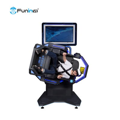 360 graden rotatie 9D VR simulator met 5.1 surround sound dynamisch extreme thema voor multiplayer