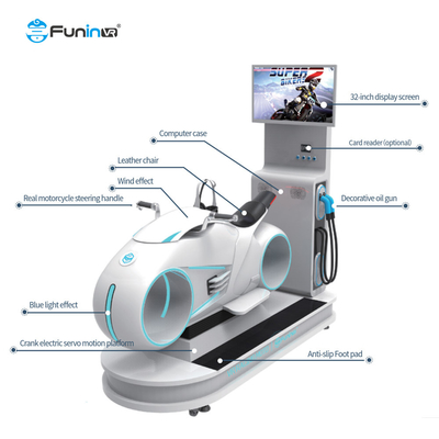 Immersive Multiplayer Games 9D Virtual Reality Simulator met HD Screen 92 Spannende Games en Dynamic Extreme Theme
