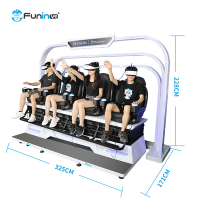 Realistische wind / temperatuur effecten in 9D VR Cinema Dynamic Seats DeepoonE3 VR bril