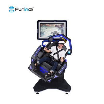 Multiplayer Adventure Park 9D VR Simulator met VR Headset Metal Platform AC220V Power