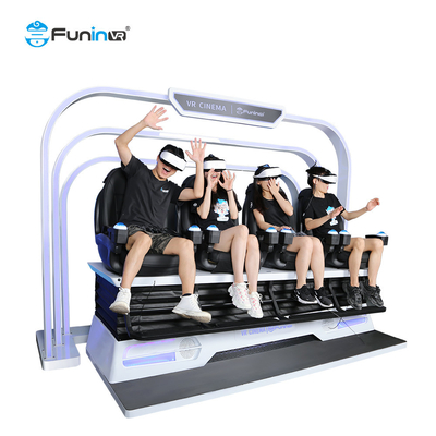 Immersive 9D VR Cinema met 360° Bewegingseffecten DeepoonE3 VR Glasses Realistische Temperatuur Effecten