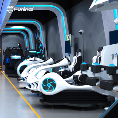 9D VR-simulator met HD-scherm en bewegingscontrole voor één speler