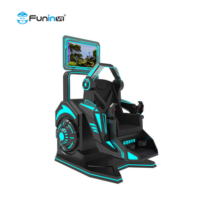 9D virtuele realiteit cinema ervaring met joystick controller