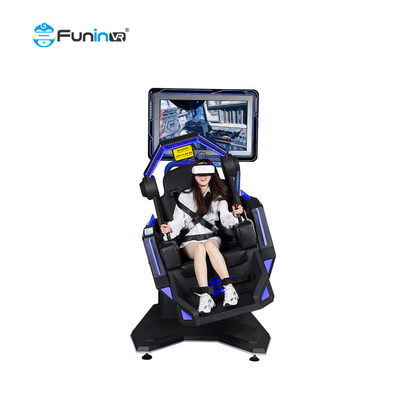 9D virtuele realiteit cinema ervaring met joystick controller