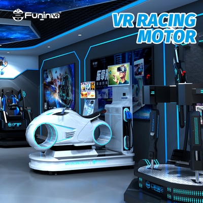 9D VR Racing Moto Cinema Simulator met 4.8KW Power