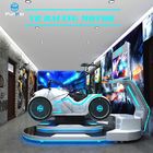 E3 Wit van de de Motorfietsvr Machine van de Helm9d VR Simulator het Elektrische met LEIDENE Lichten