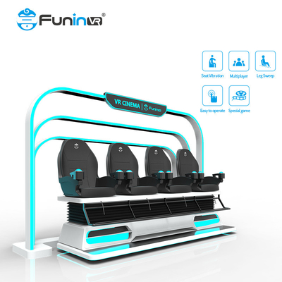 Neem je entertainment naar een hoger niveau met 9D Virtual Reality Simulator HD Screen 360 Grade Motion Control