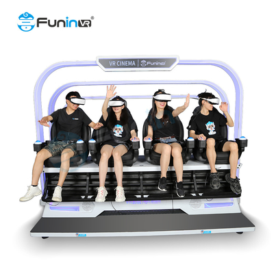 Vermaak 9D Virtual Reality Simulator Surround Sound Laag onderhoud 220V