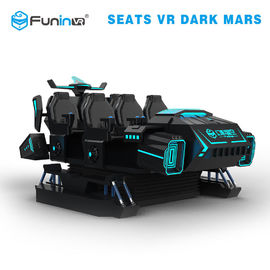 Virtuele Werkelijkheids multiplayer vr dark brengt spelmachine 6 Zetels in de war Rennend de simulator van 9d VR