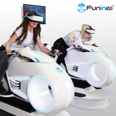 Virtuele Werkelijkheids Drijfsimulator 9D VR het Rennen de Motorfiets Drijfsimulator van de Spelmachine VR