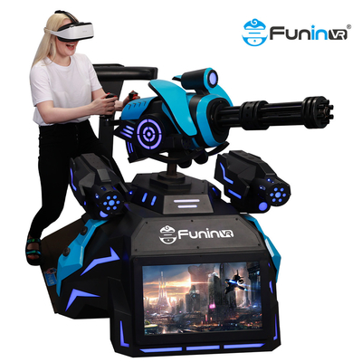 Heet verkopend gatling kanon die leurder schieten die van de de machine de virtuele werkelijkheid 9d VR van het arcadespel het bevindende platform van 9d schieten vr