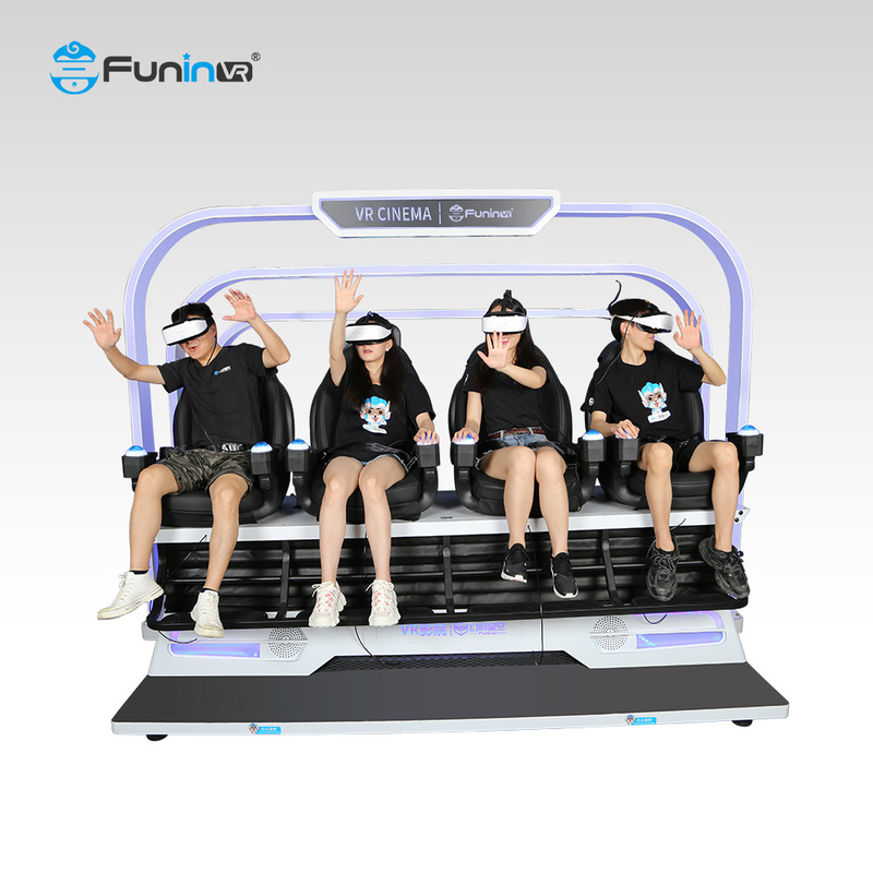 360° Motion HD Visuele Realistische Wind 9D VR Cinema met interactieve gameplay en verscheidenheid aan content