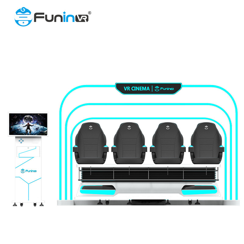Neem je entertainment naar een hoger niveau met 9D Virtual Reality Simulator HD Screen 360 Grade Motion Control
