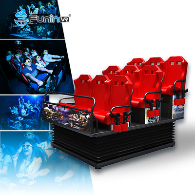 3D de Bioskoopmateriaal van de het Scherm Binnen Commercieel 5D Simulator voor Pretpark