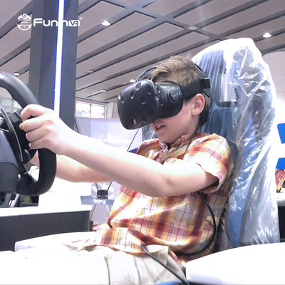 Immersive 9D Virtual Reality Simulator 100KG / stoel Nominale belasting 92 Pcs Games inbegrepen