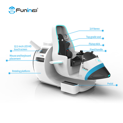 VR Simulators ontwikkelaar presenteert 360 Flight Simulator met nominale lading van 100 kg