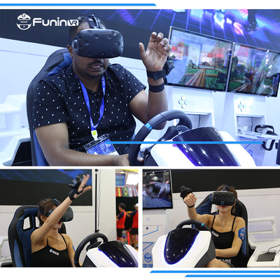 Veiligheid Standard VR Simulator met 92 Pcs Games 360 Grade Motion / HD Surround Screen