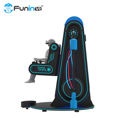 360 graden rotatie en joystick controller in onze AC220V 9D VR simulator