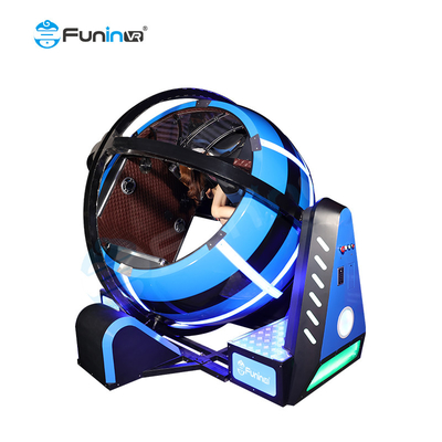 1 speler Virtual Reality Simulator met metalen constructie en maximale capaciteit van 100-500 kg