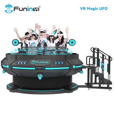 Upgrade uw entertainmentbedrijf met 6 zitplaatsen 9D VR VR Cinema Voltage 220V/2.4KW en Computer I5 1650 8G 240G