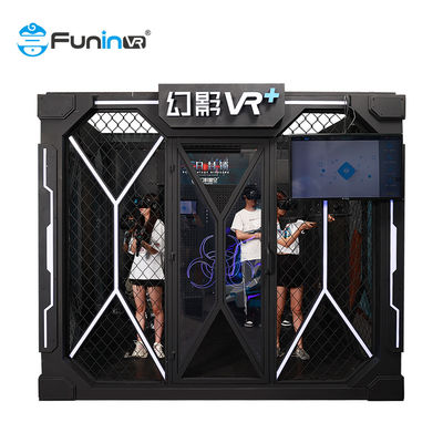 het gewicht 400kg die VR van 9D VR Arcade Machine Spelsimulator voor VR-de ritten van het Themapark schieten