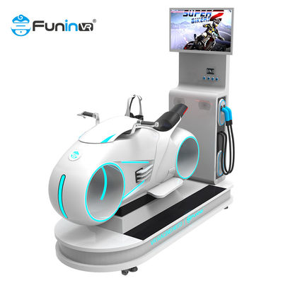 De geschatte Ladings100kg VR Moto VR Machine verdient geld multiplayer vr het rennen de machine van simulatormoto