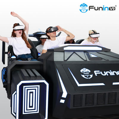 Van het de Simulatorspel van Multiplayer Vr van de FuninVR Virtuele Werkelijkheid Machine 6 Zetels die de Simulator van 9d rennen VR